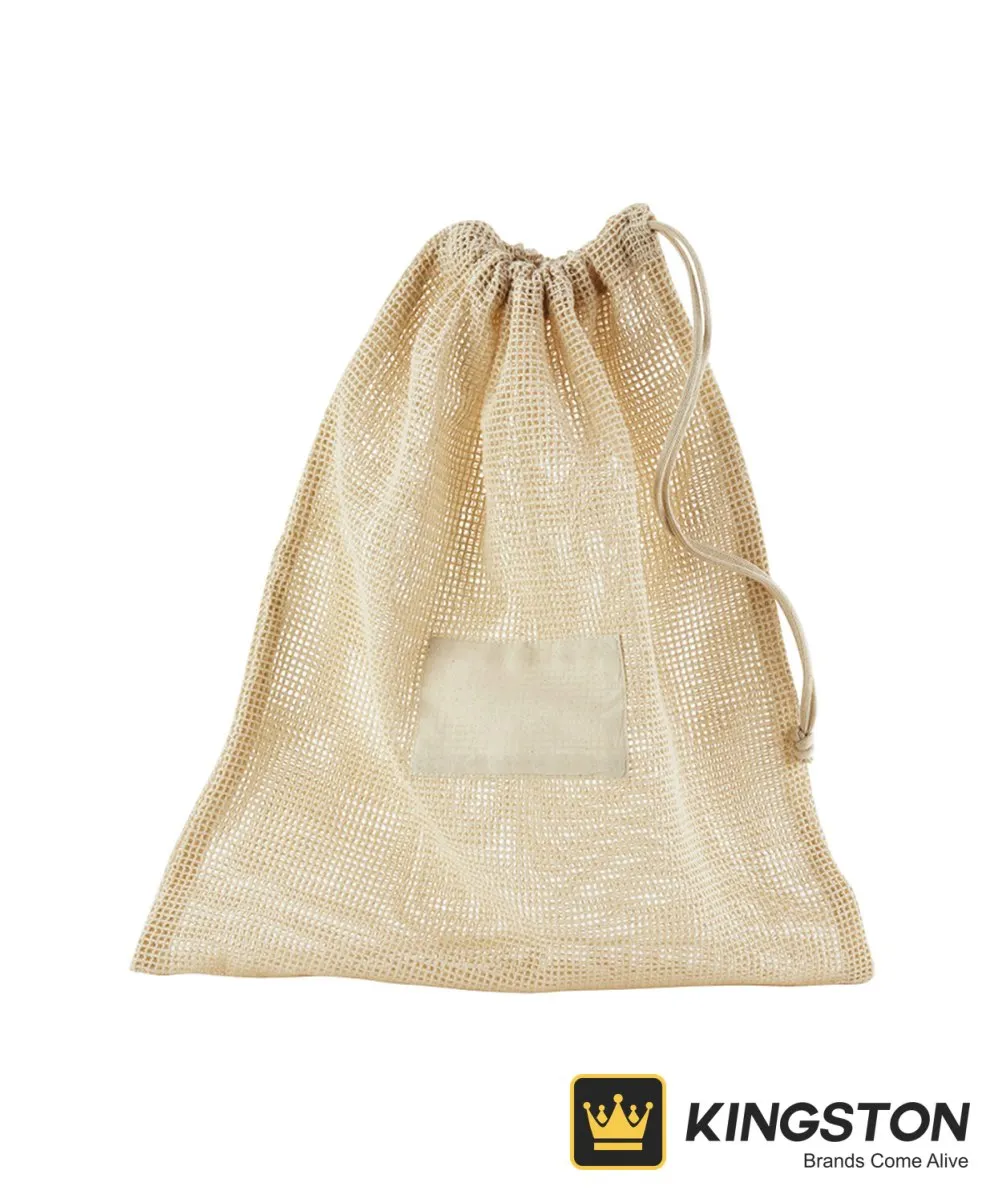 Westford Mill Organic Cotton Mesh Sacks in Natural