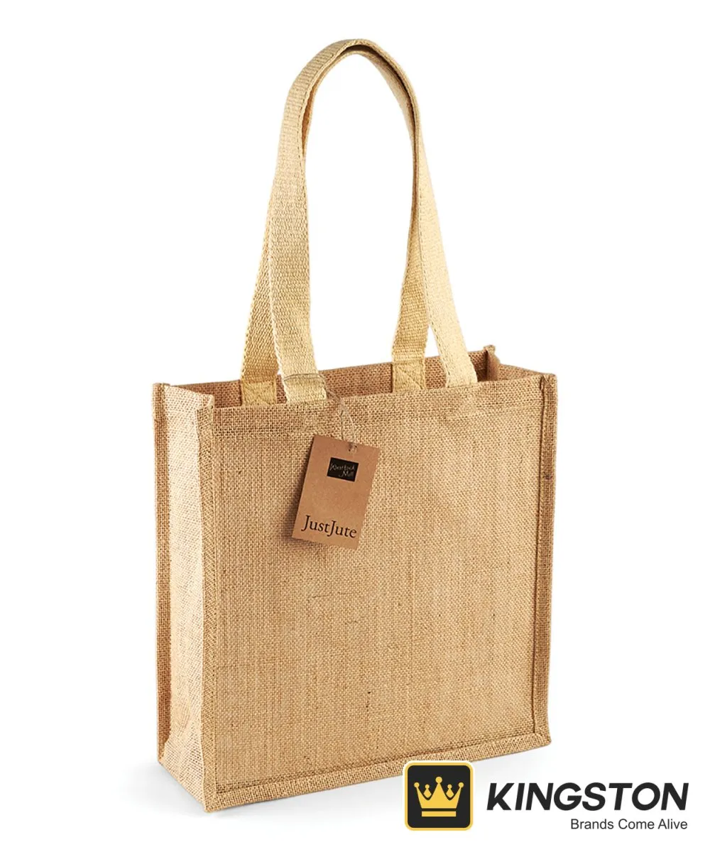 Westford Mill Jute Compact Tote in Natural