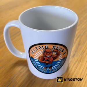 Deltoid Dean’s Fitness Friends Branded Mug